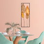 Wallity Nezgep 2 - Accesorio decorativo de pared de metal multicolor